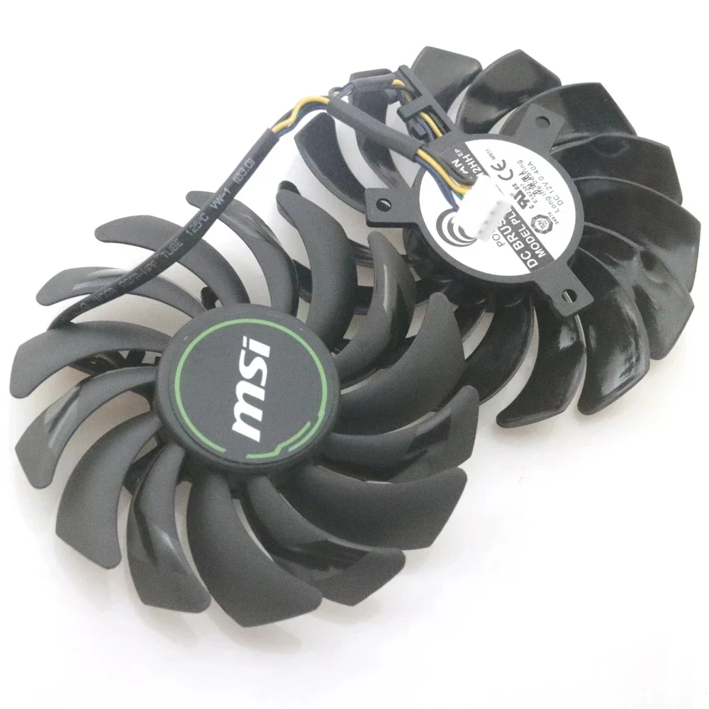 PLD09210S12HH 85 ミリメートル DC12V 0.40A 4Pin VGA ファン MSI GTX1660 1660S 1660ti VENTUS XS ビデオグラフィックスカードクーラー冷却ファン