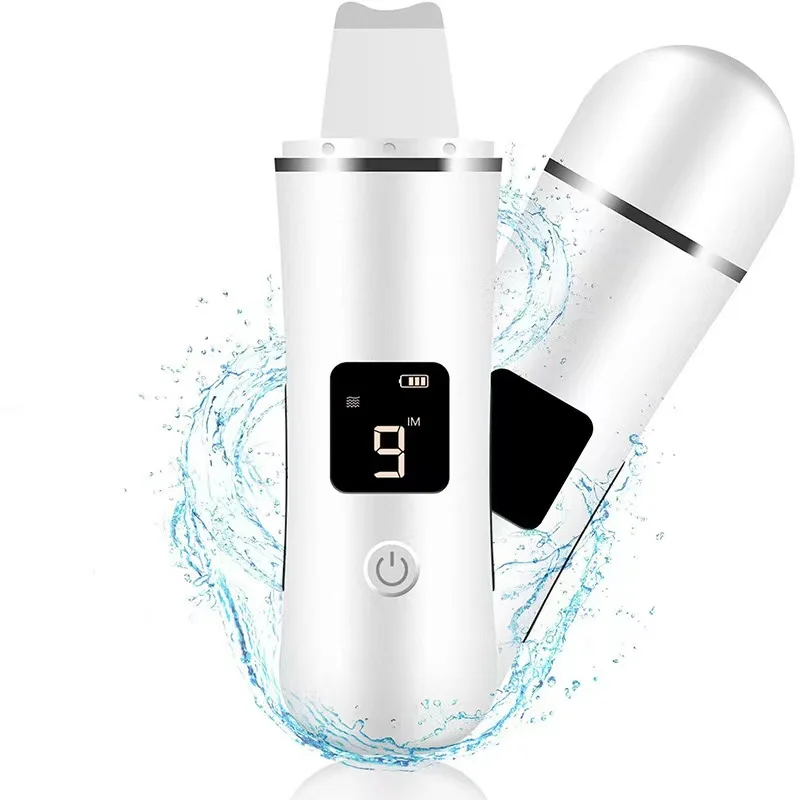 Home Ultrasonic Beauty rimozione di punti neri pulizia del viso strumento di bellezza cura spatola macchina strumento facciale attrezzatura