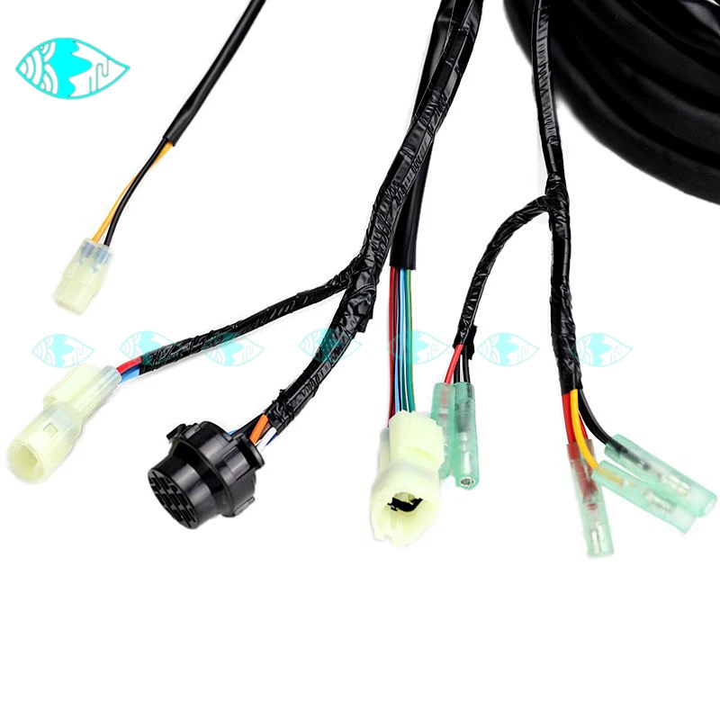 For Suzuki Outboard Motor Remote Control 67200-93J61 36620-93J52 17FT Main Wire Harness