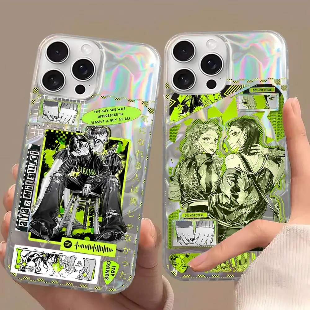 الرجل الذي كان اهتمامًا في لم يكن رجلًا في جميع حافظة الهاتف لهاتف آيفون 11 12 15 16 17 Plus Pro Max Plus غطاء ملون لامع من الساتان #1