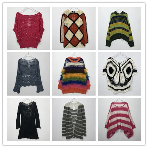 

Винтажный вязаный летний свитер ручной работы с кисточками и запахом на плечах, цветочной кружевной вышивкой, свободный крой, круглый, длинный...