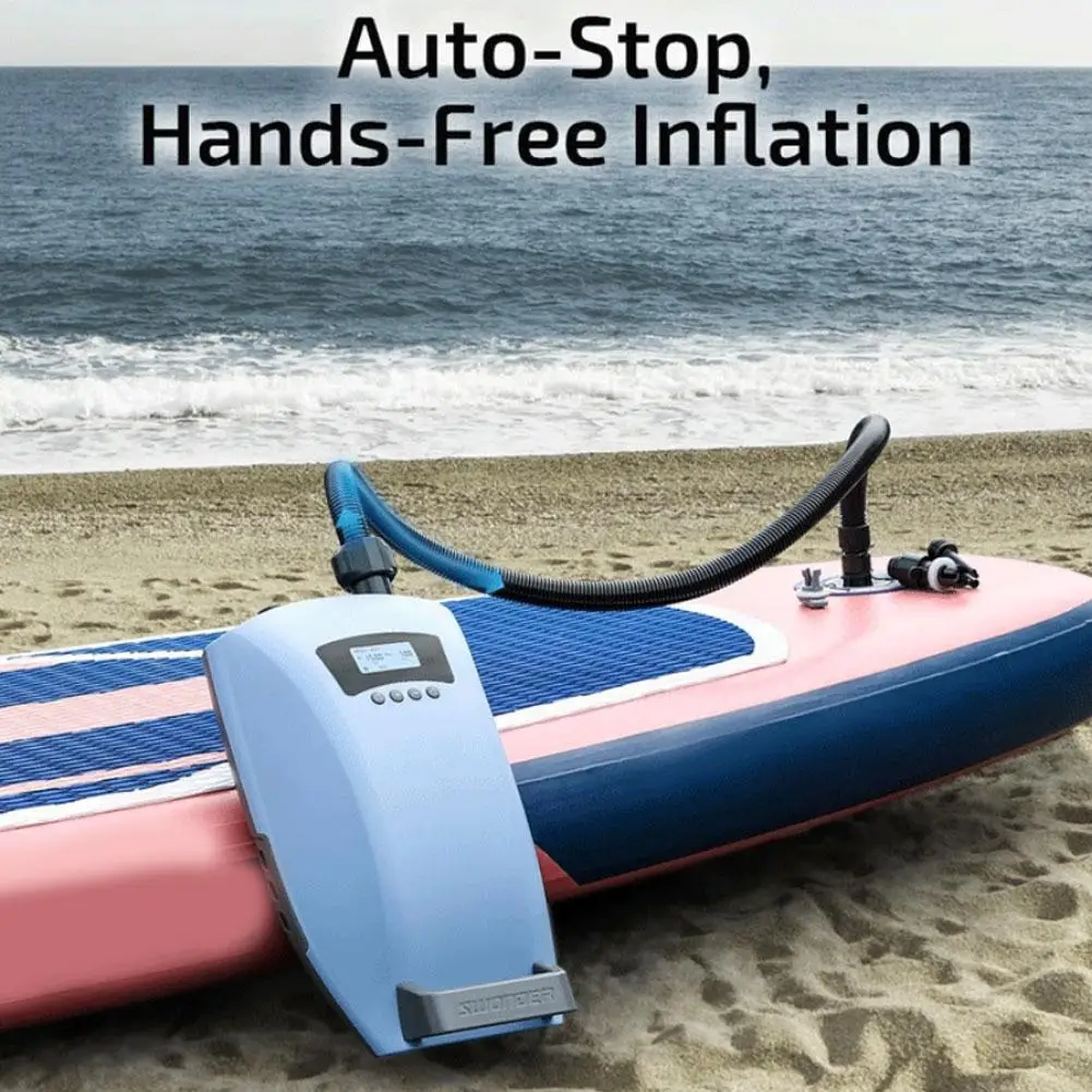 Air Hose Kit with 7 Nozzles Electric Air Pump Stand Up Paddle Board Pump Accessories Adaptor for Inflatable Boats ﻿