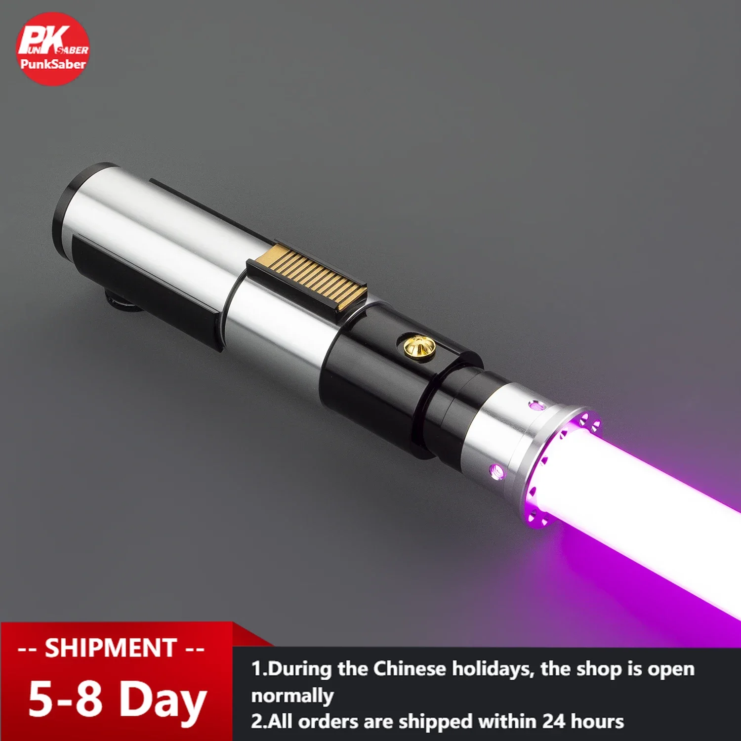 

PunkSaber Lightsaber Neopixel Jedi Laser Sword Heavy Dueling Sensitive Smooth Infinite Changing Hitting Sound Light Saber Toy