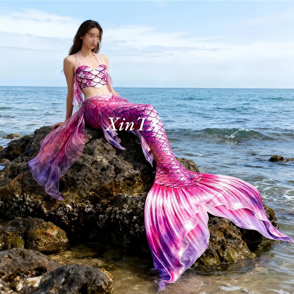 

Custom mermaid tails for men and women mermaid costume skin beach models photos swimming aquarium cosplay
