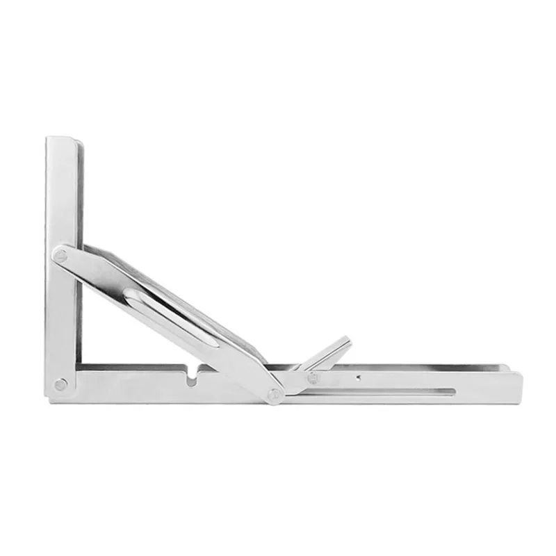 300X165mm 500Lbs Stainless Steel 304 Folding Shelf Bench Table Bracket Triangular Support Wall Mounted DIY Home Boat Marine Acce