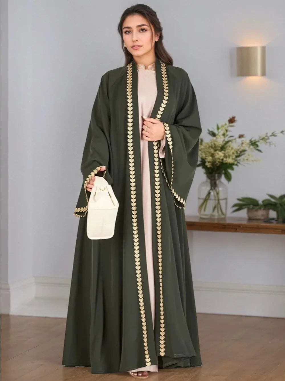 Maroc Ramadan Eid musulman Abaya pour les femmes fête Cardigan robes ceintures robes Jalabiya dubaï caftan longue Robe Abayas 2025