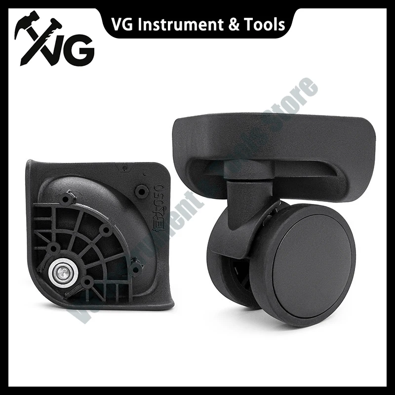 W421# Hengda 050 Silent Universal Casters, Replacement Repair Wheels for Swiss Gear Trolley Travel Luggage Suitcases