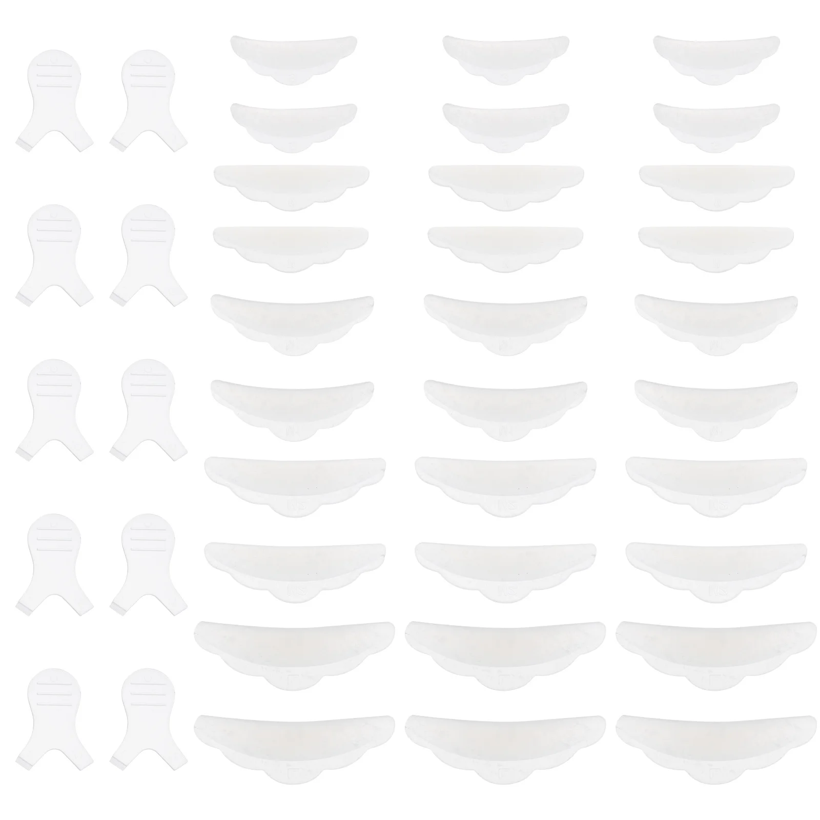 1Set Eyelash Perming Pad Brushes Reliable Use No Odor Durable Safe Skin Lash Lift Props Eyelash Extension Tool
