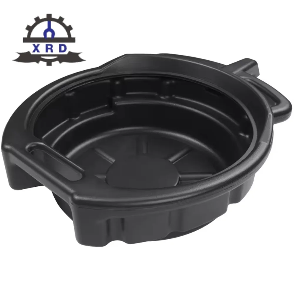 Plastic Oil Drain Pan Wast Engine Oil Collector Tank Gearbox Oil Trip Tray For Repair Car Fuel Fluid Change Garage Tool 10L 15L