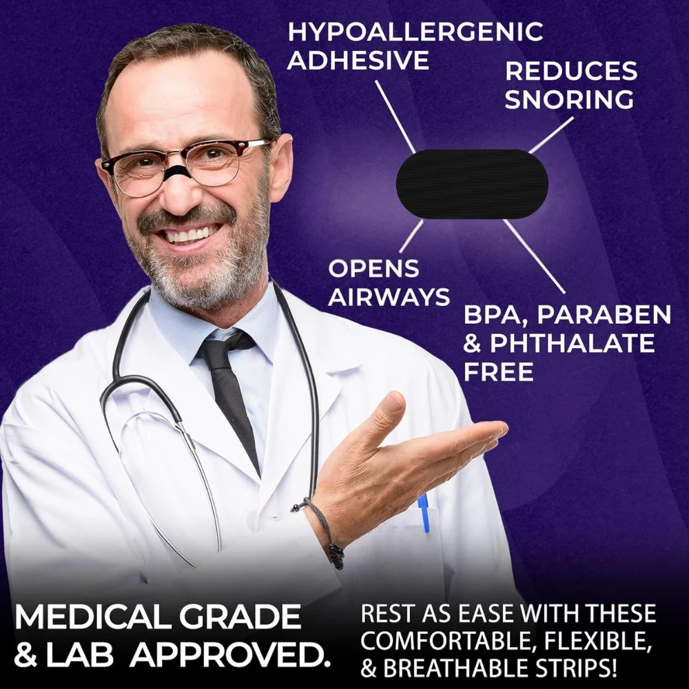 30/60PCS Anti Snoring Sticker Better Sleep Improve Mouth Breathing Reduce Snore Nighttime Sleep Mouth Correction Tape For Adult