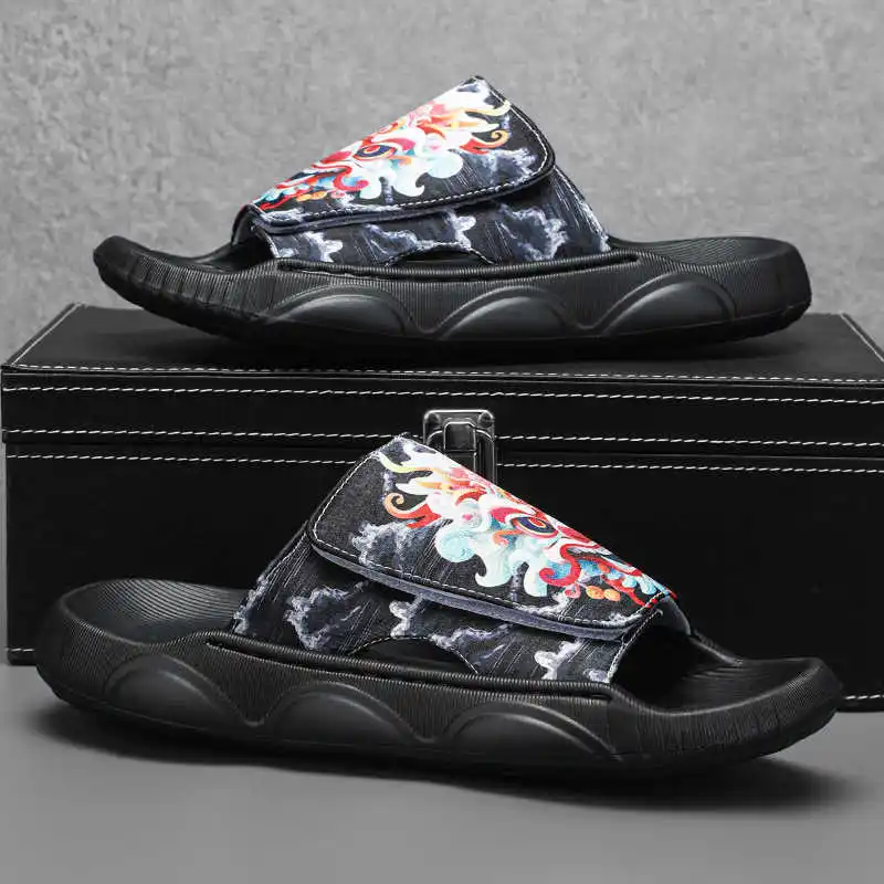 

Bathroom Anti Slip Adult Men's Sandal Shoes Slipper Sneakers For Water Man Sport Basquet Sports Second Hand New In Joggings