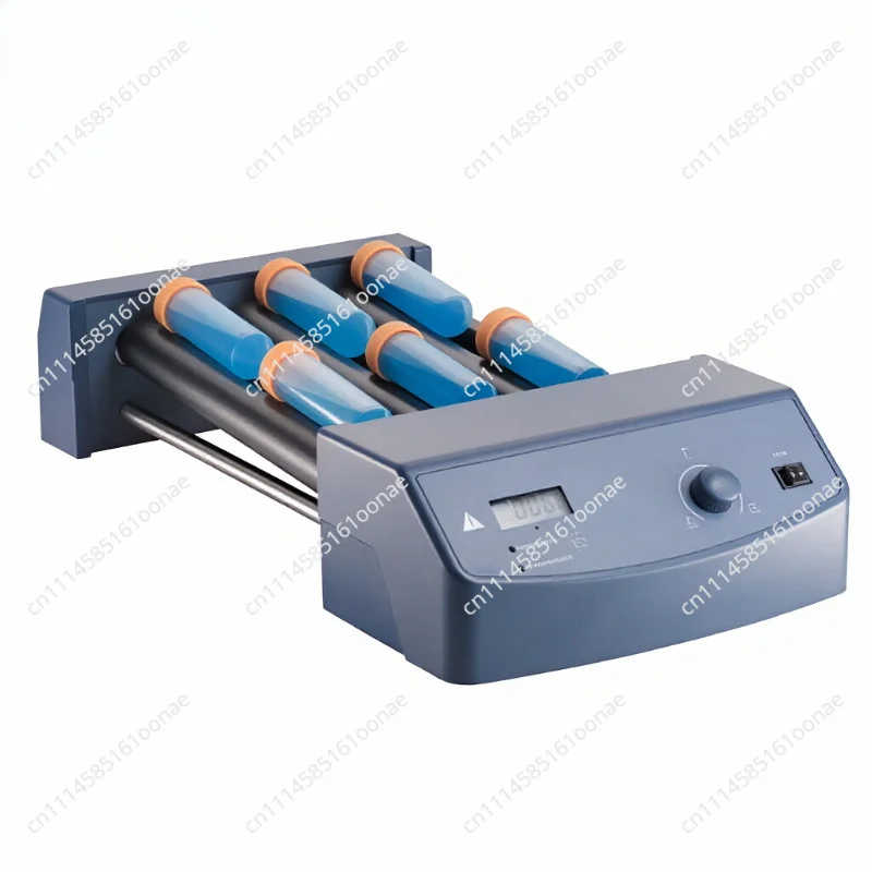 6 rollers electric medical rotary laboratory micro tube blood sample roller  LCD display rocking and rolling