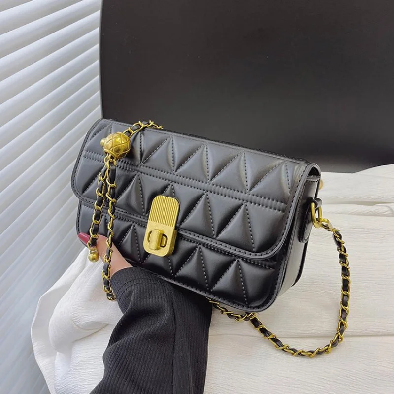 

Fashionable Leather Women's Messenger Bag High-End Luxury Brand Trendy Design Casual Vintage Daily Commuter Bag​