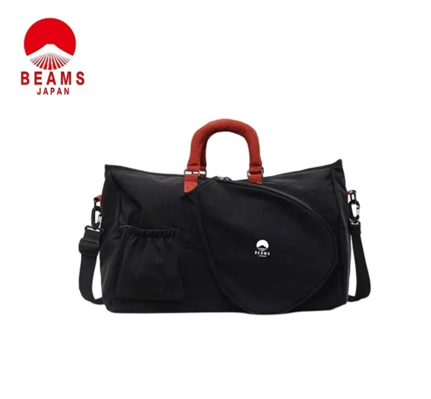 BEAMS Japanese Fitness Sports Gym Badminton Bag Wet and Dry Separation Lightweight Waterproof Travel Duffel Unisex