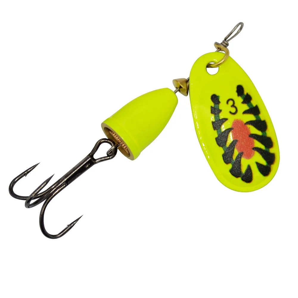JIG Spinner Isca com Glitter Peixe Gancho Cobre Sino Isca De Pesca De Metal