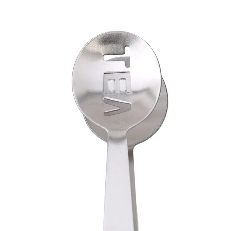 Reusable Stainless Steel Tea Bag Tongs Teabag Squeezer Strainer Holder Grip Metal Spoon Mini Sugar Clip Tea Leaf Strainer 