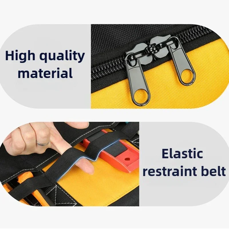 Oxford Cloth Portable Tool Bag Professional Shoulder Storage Belt Complete Toolkit Electrician Accessories Carpentry Supplies