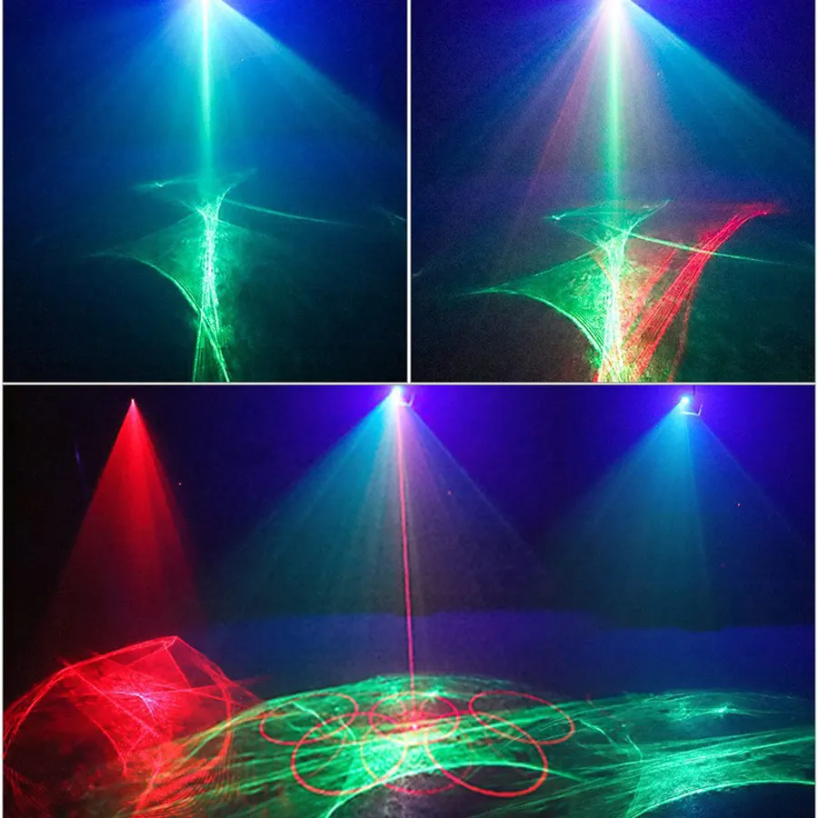 أورورا حلم الليزر DJ ديسكو ضوء حفلة أنماط LED العارض بار الرقص عيد الميلاد عيد الميلاد الديكور تأثير المرحلة مصباح R20