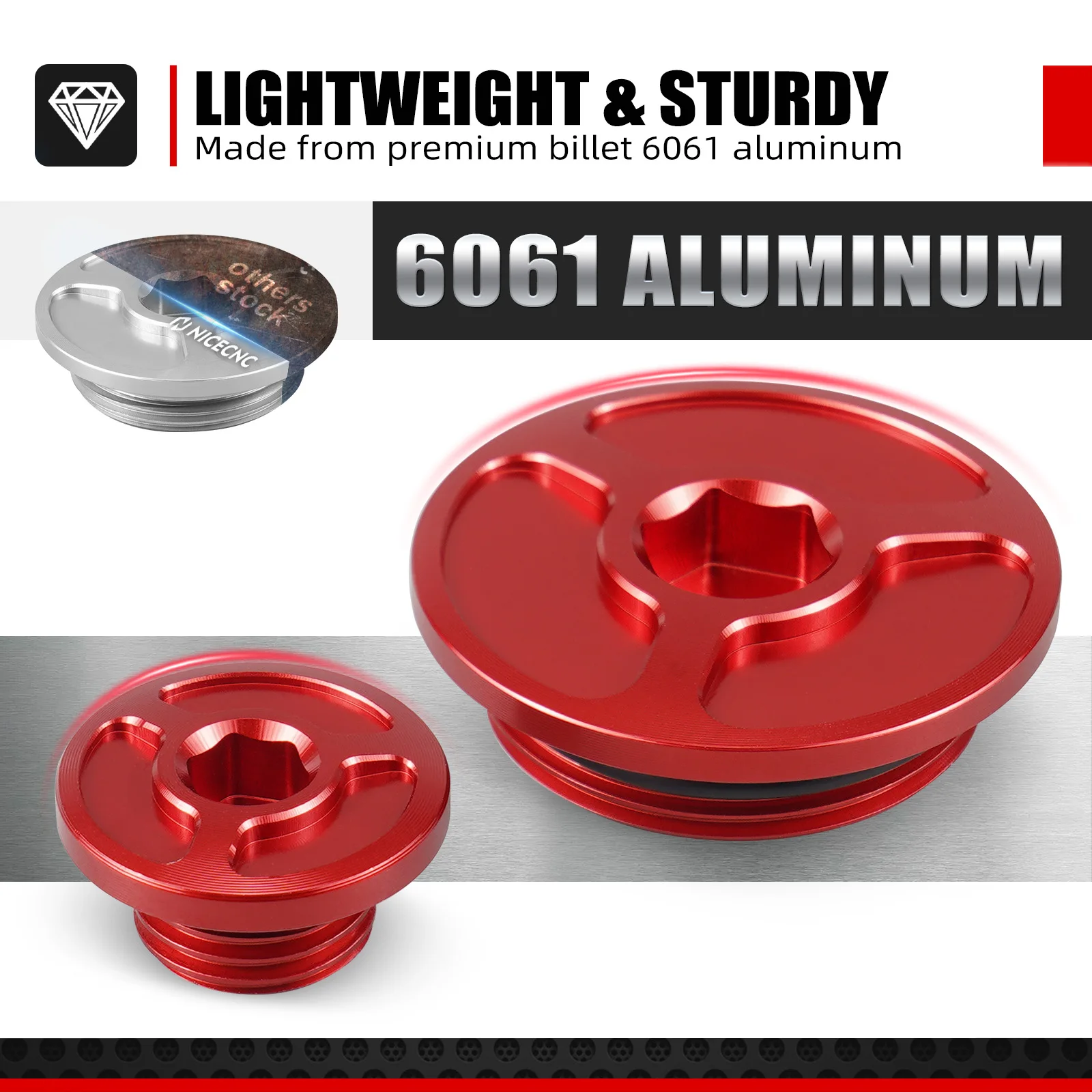 NICECNC لهوندا XR650L XR 650L 1993-2022 محرك دراجة نارية توقيت المقابس غطاء CRF450R 2002-2016 CRF250R 2010-2017 CRF1000L