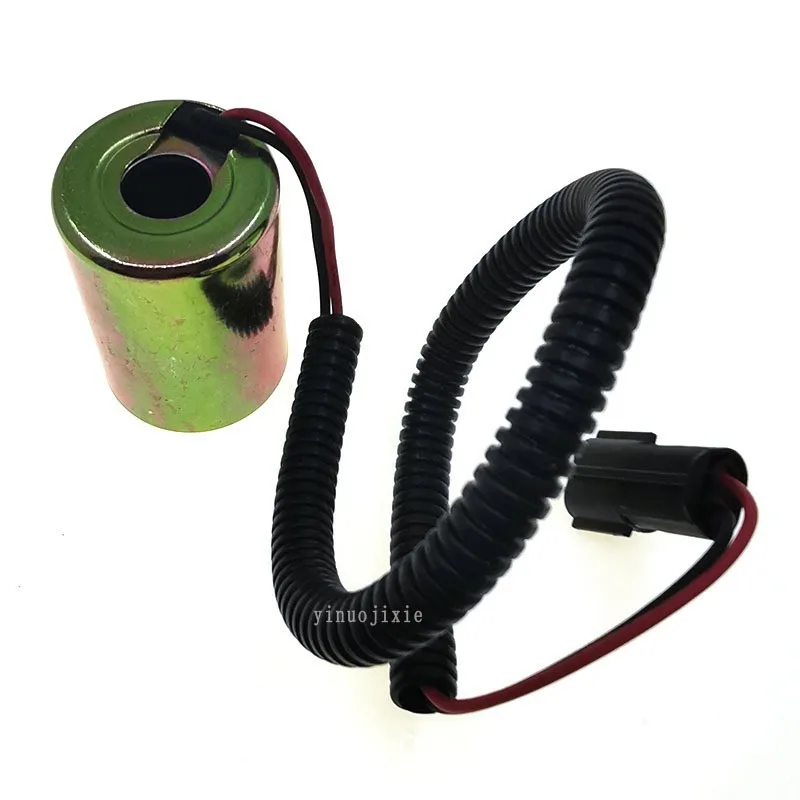 

Excavator Doosan Daewoo Solenoid Valve Coil DH60-5/DH60-7 Pilot Lock 12V/24V Solenoid Valve Coil