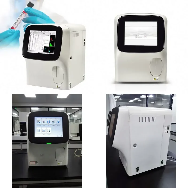 for Dymind Clinical Analytical Instruments Touch Screen Blood CBC Cell Counter 5 Part Difference Fully Automated Blood