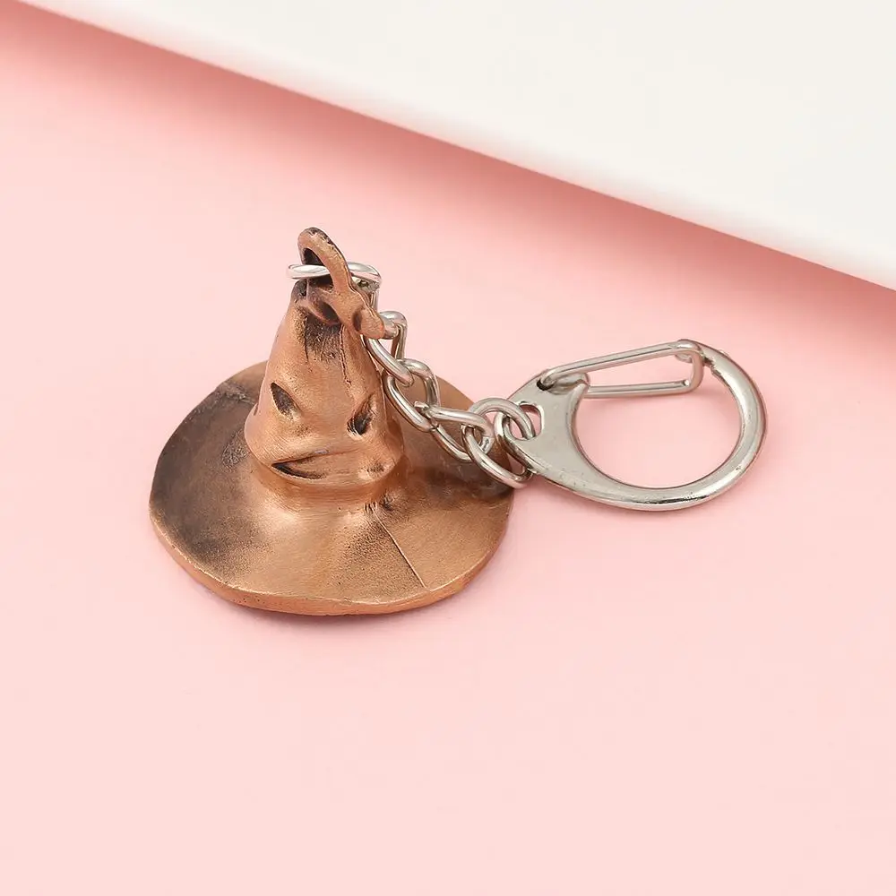 Harry Potter magic wand hourglass keychain, crown pendant accessory, cute decoration, fun gift for friends view 5
