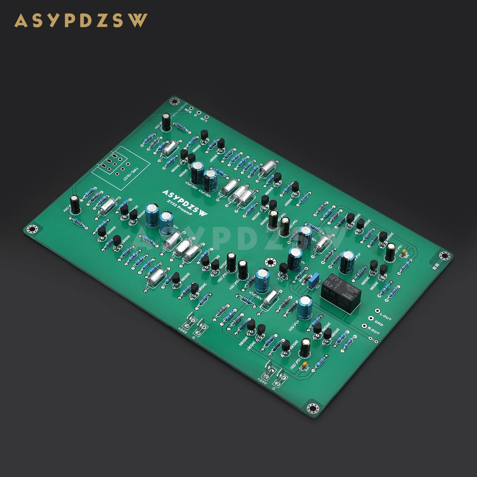 ASYPDZSW Z152 مجموعة المضخم DIY/قاعدة اللوحة النهائية على الدائرة الأصلية NAIM NAC152XS (بدون مقياس الجهد)