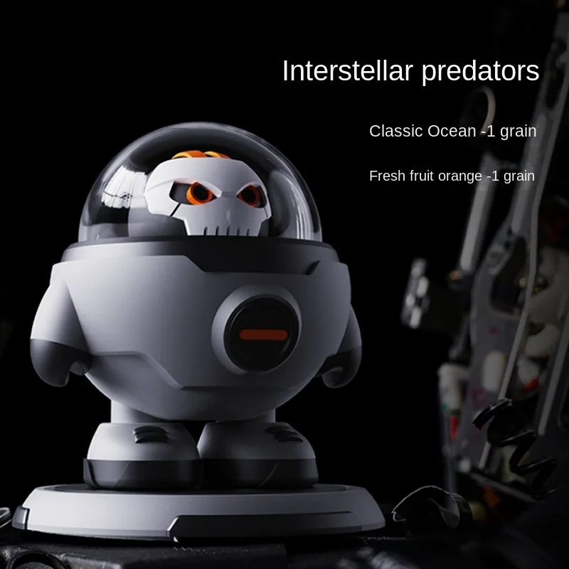 Trendy play Cartoon Interstellar traveler Car Air Freshener perfume car interior decoration solid deodorant Car Accessories