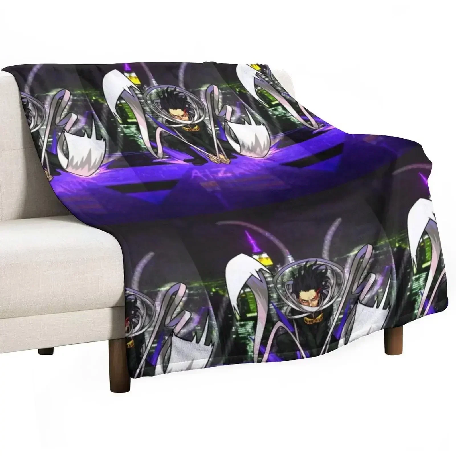 

Aizawa MHA Throw Blanket Outdoor Soft Blanket for Picnic Beach Camping