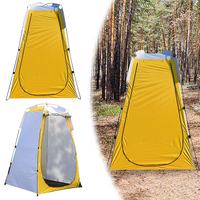 Privacy Shower Tent UV Protection Portable Bathing Tent Tear-Resistant Changing Room Shelter Tent for Outdoor Camping