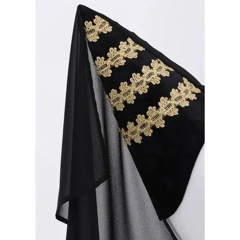 DAZCOS قبعة هينين النسائية لمهرجانات عصر النهضة وأغطية الرأس في العصور الوسطى للهالوين مع حجاب