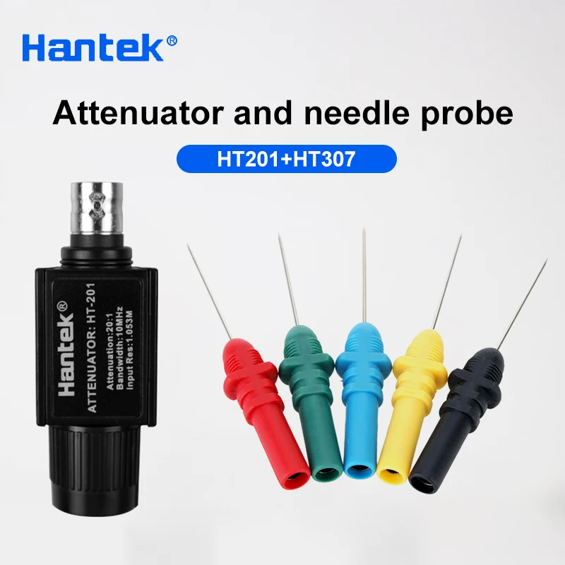 Hantek HT201 Passive Attenuator 20:1 BNC Adapter HT307 HT307A Oscilloscope Probe Car Diagnostic Tool Repair Parts