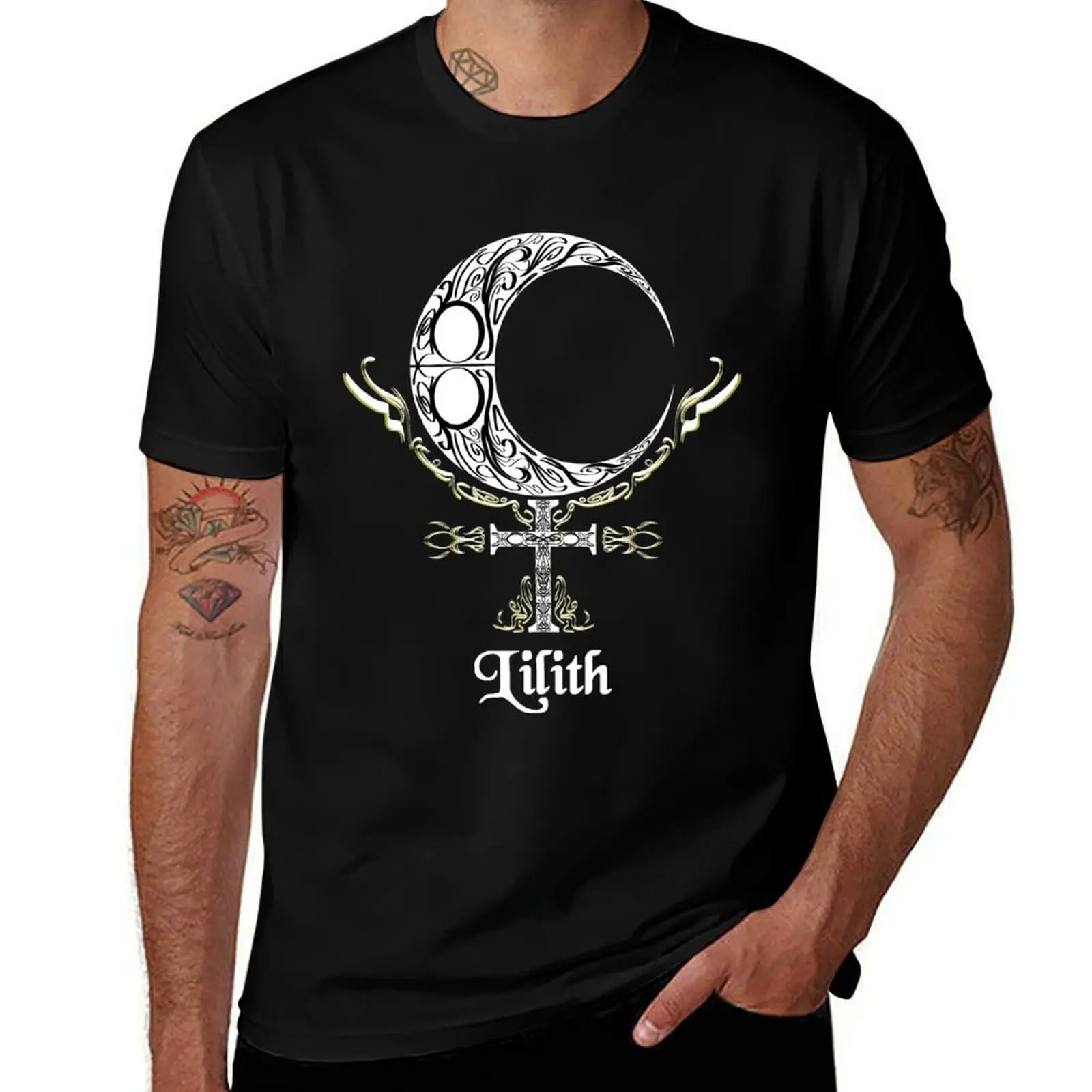 

Lilith Symbol T-Shirt Clothing hippie clothes quick drying fashion shirts heavyweight t shirts for men