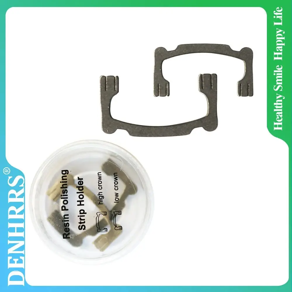 

2Pcs/Box Dental Resin Polishing Strip Holder Metal Hand Held Finishing Dentist Tool