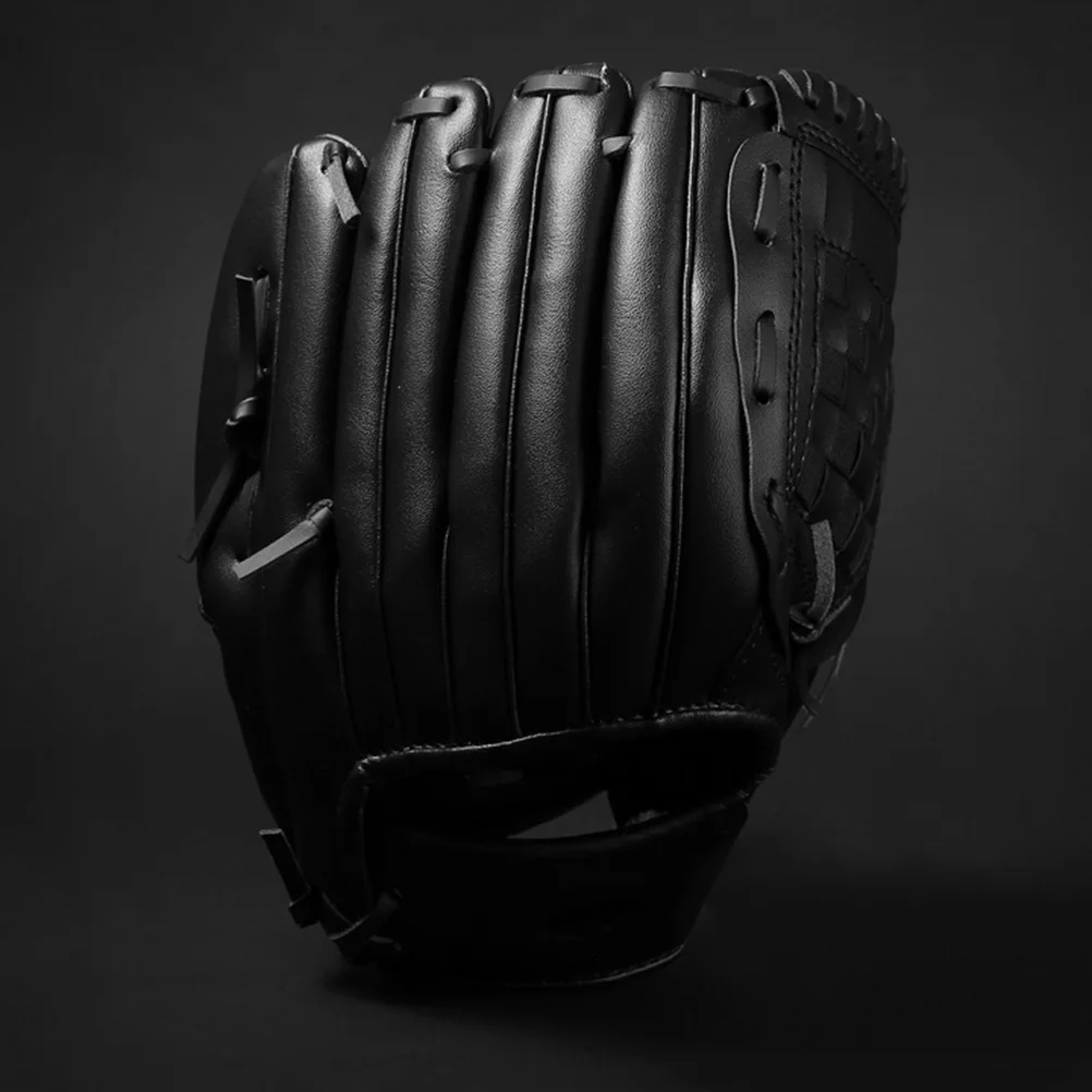 

1Pcs 11.5 Inch Thicken Infield Pitcher Baseball Glove Softball Sports Comfortable Long-Term Use Durable PU PVC Material