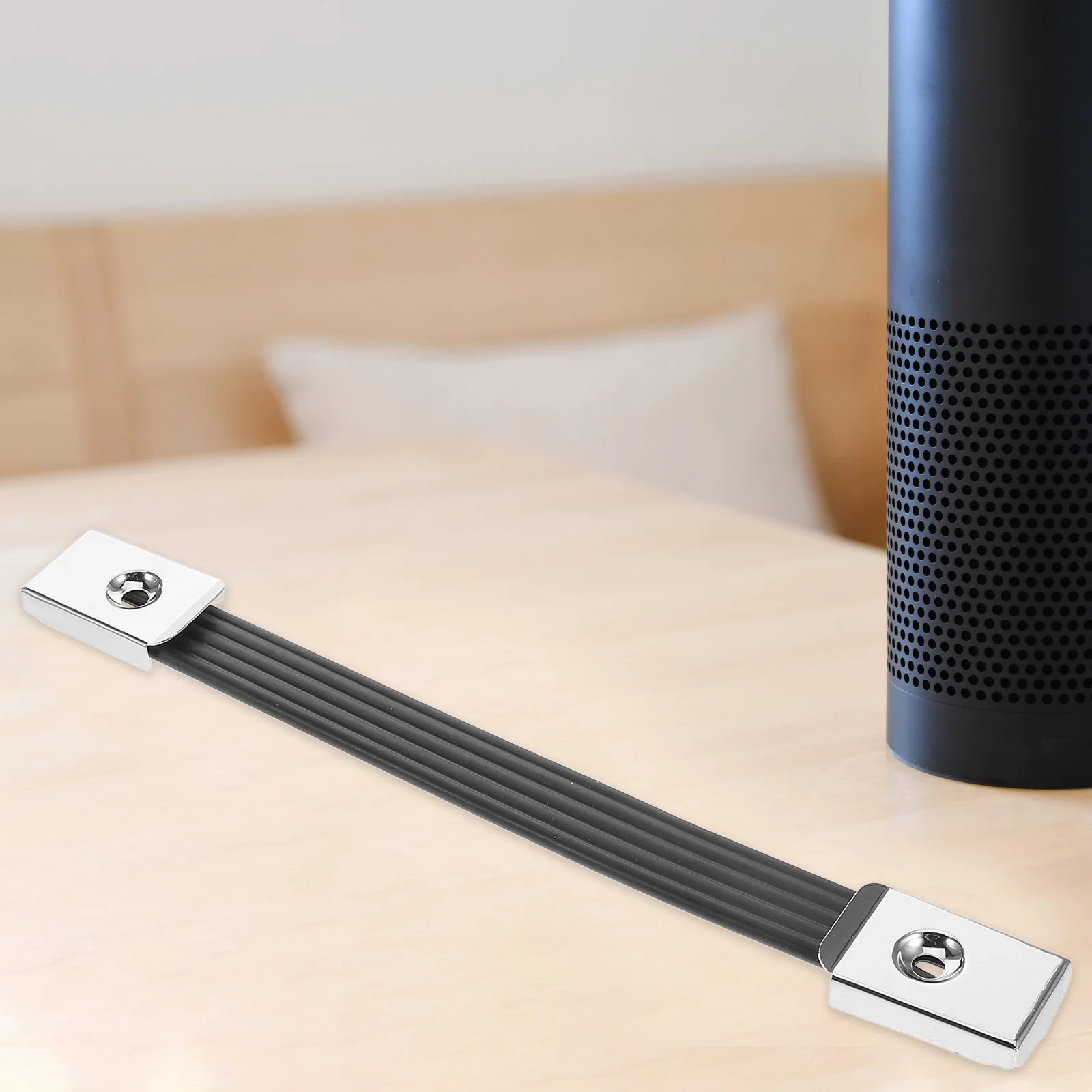 

4Pcs Amplifier Strap Handle Rubber Speaker Handle Heavy Duty Load Bearing Outdoor Audio Lift Simple Match Cabinet Pulls