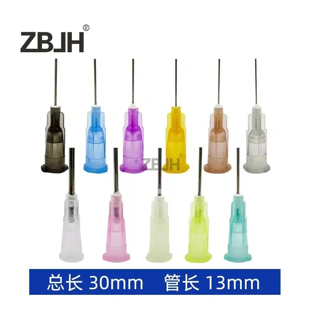 1000pcs/bag Stainless steel Tip helix luer lock Epoxy Precision Blunt glue Dispensing Needle/Tips