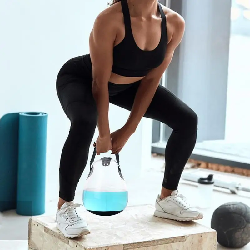 

Fitness Water Bag Sports Inflatable Water Ball Flexible Weight Adjustment Fitness Equipment For Work Area Core Training Balance