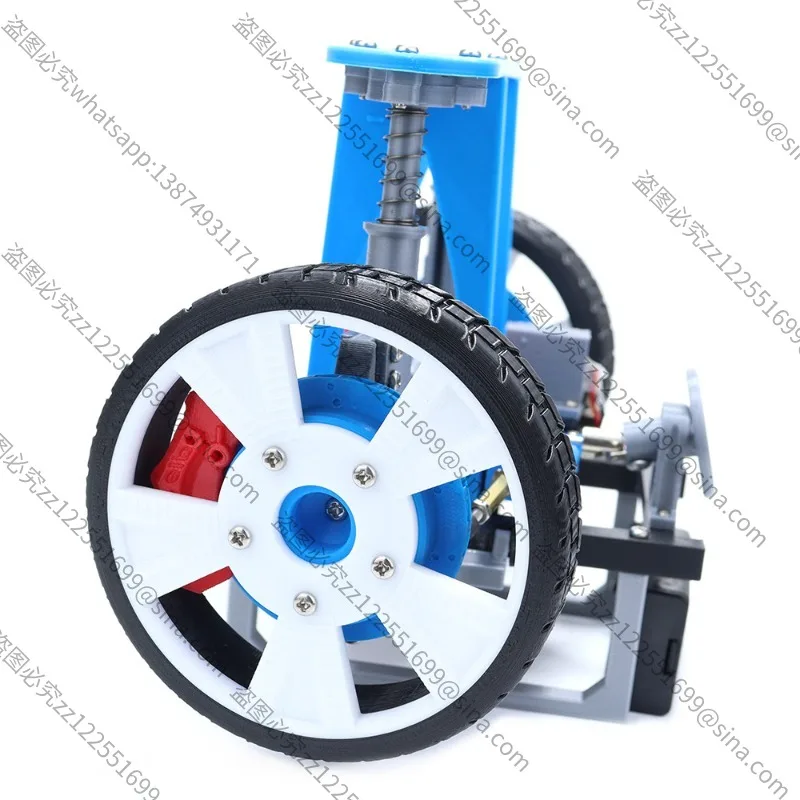 Suitable for 3D Printing of Automotive McPherson Suspension System Models, Independent Suspension Steering Wheel Differential,