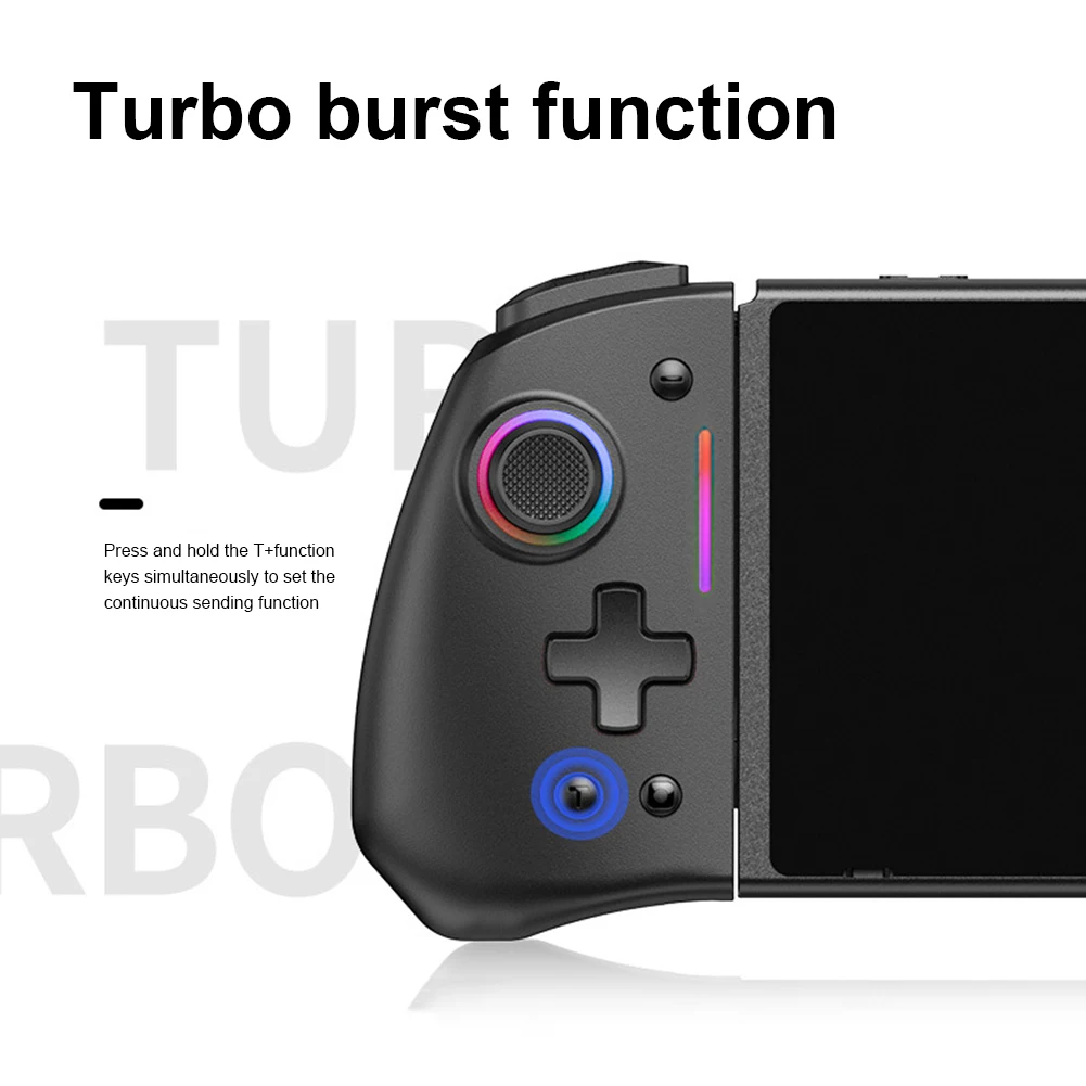 

KS42 Wireless Gamepad Automatic Wake-Up Bluetooth-Compatible Gaming Console Controller 6 Axis Gyro for Switch/OLED/Lite