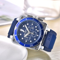 Designer Men's quartz watch man's sports watch silicone strap calendar automatic watch for men