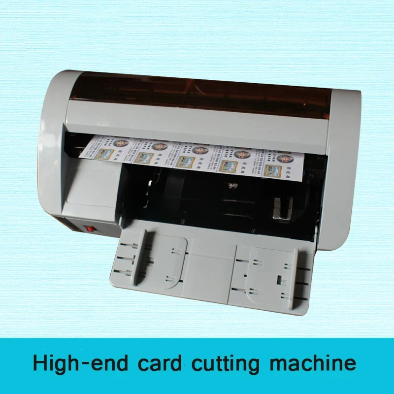 , Automatic Grinding, Horizontal And Vertical Cutting, Business Name Card Cutter,