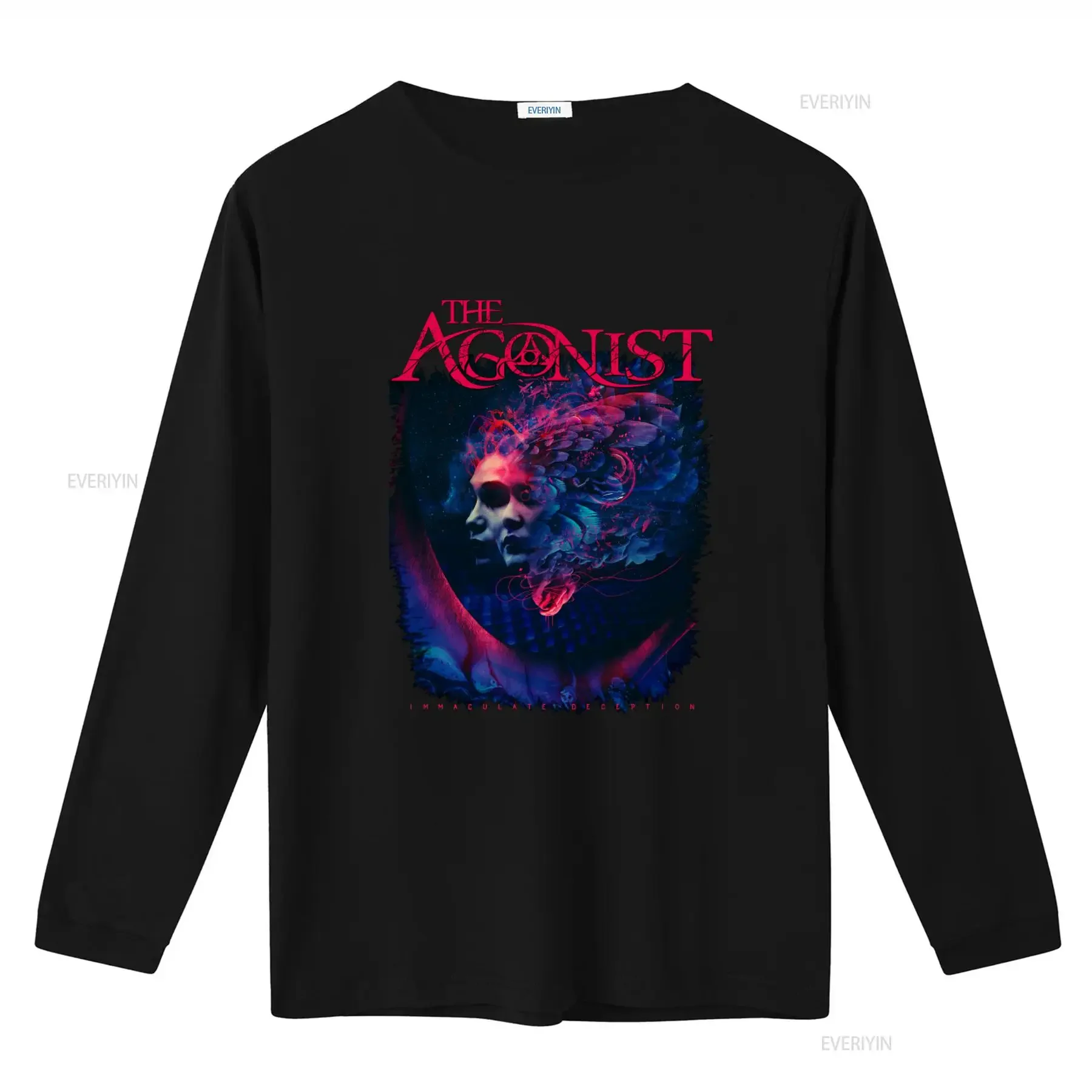 The Agonist Immaculate Deception Melodic Death Metal Band T Shirt M 2XL Unique Design vintage Washed Stylish