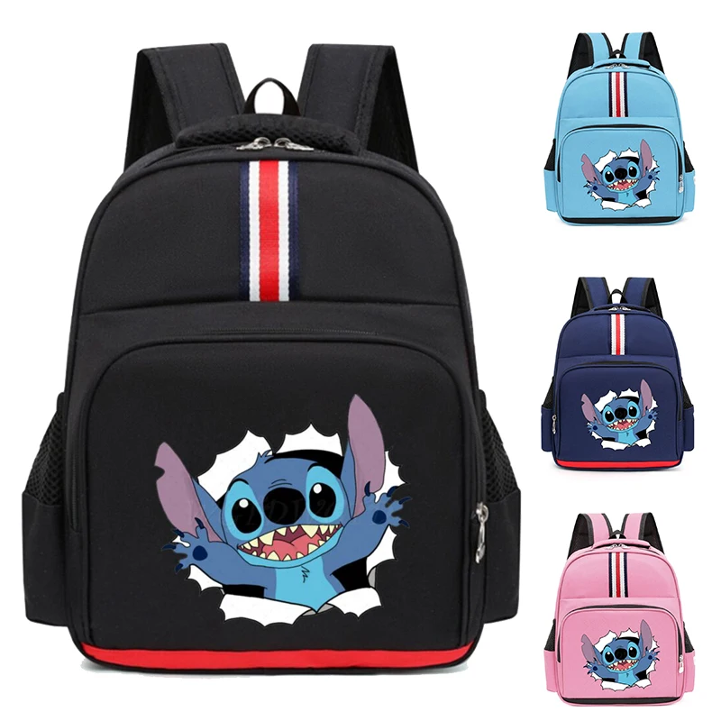 

Cute Disney Lilo Stitch Graphic Schoolbags Children Teeneger School Backpack Large Boys Girls Book Bags Cartoon Stitch Gifts Bag
