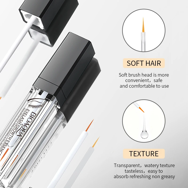 7 ml BIOAOUA Wimpergroei Serum Snelle Wimpergroei Wimperverzorging Behandeling Dikker Producten Uitbreiding Groei Serum O7D6
