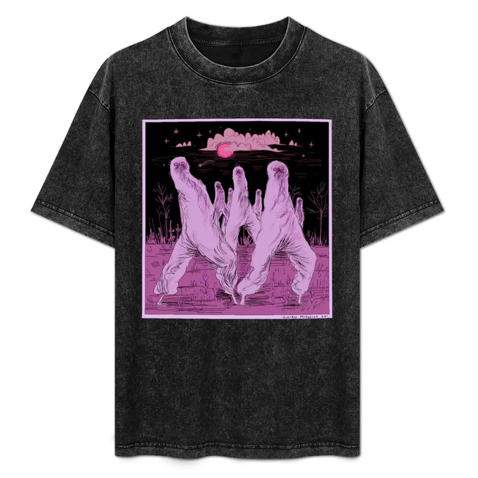 

Fresno Nightcrawler Flock T-Shirt Large Size Casual Tee Shirt