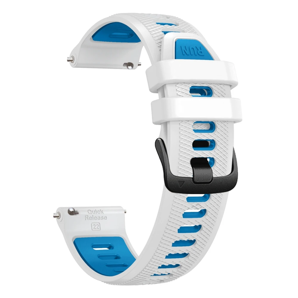 Universele 22mm Sport Siliconen Band Voor Garmin Forerunner 265 255 Muziek band Voor Vivoactive 4/Venu 2 45 MM Armband Horlogeband