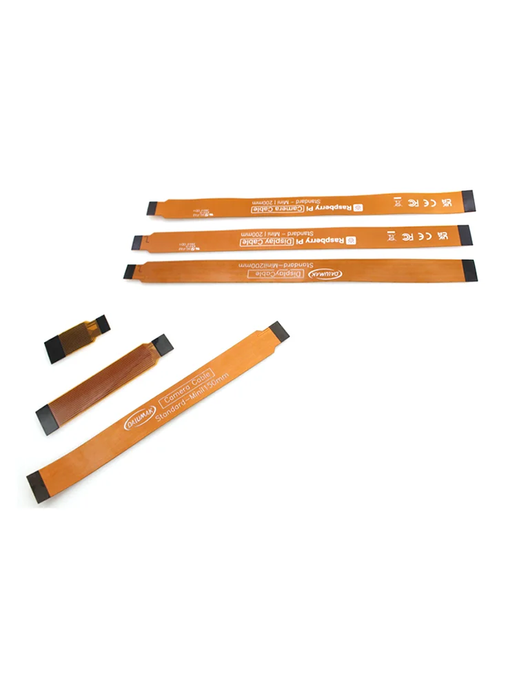 Raspberry Pi 5 DSI/CSI Camera Cable - FPC Flexible Ribbon Cable for Camera Module & Display Connections 38/80/150/200/300/500mm