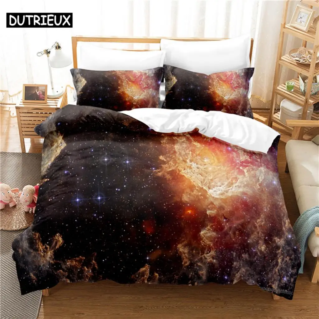 Starry Sky Bedding Set Duvet Cover Set 3d Bedding Digital Printing Bed Linen Queen Size Bedding Set Fashion Design