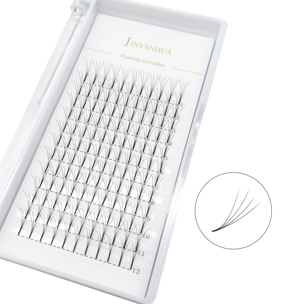 

Premade Volume Fans Eyelash Extensions Long Stem 3D/4D/5D/6D/7D/8D 0.07 Fans Lash C/D/DD Curl 10-16mm Soft Fans Lash Extension